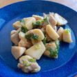 里芋の和ピクルスと鶏もも肉の甘辛炒め