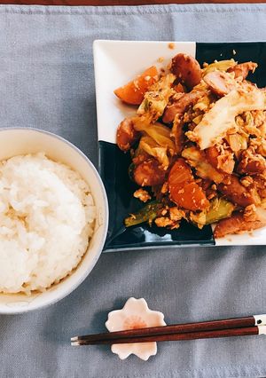 30分でできる栄養満点、ピリ辛野菜炒め-レシピのメイン写真