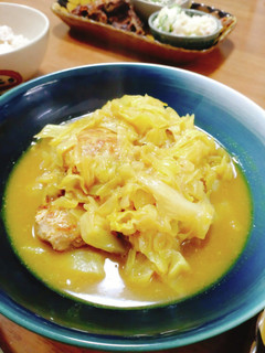 ミートボールとキャベツのカレー煮-レシピのメイン写真
