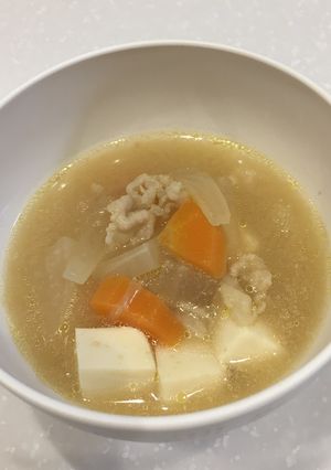 ゴボウ茶の豚汁♪-レシピのメイン写真