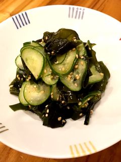きゅうりとワカメの酢の物-レシピのメイン写真