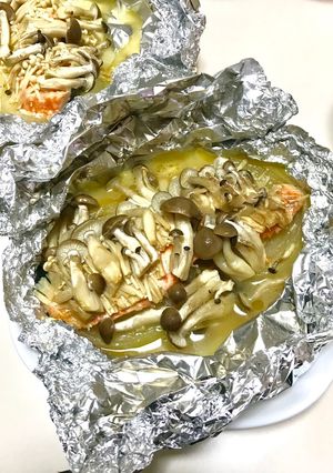 塩レモンで☆鮭のホイル焼き-レシピのメイン写真