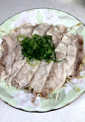 レンジでチン♪簡単豚バラ肉もやし-レシピのメイン写真