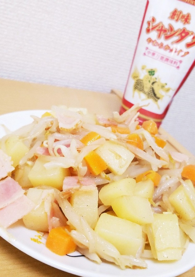 もやしとじゃがとにんじん-レシピのメイン写真