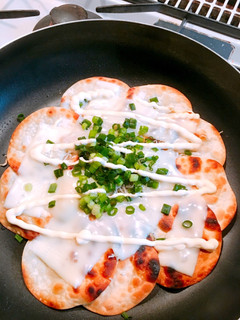 簡単☆餃子の皮DEチーズ焼き-レシピのメイン写真