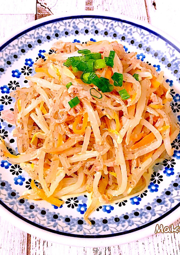 もやしと人参とツナのマヨ醤油炒め(^^)-レシピのメイン写真