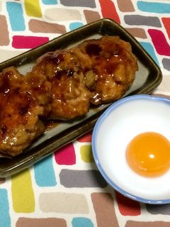超簡単☆れんこんの食感が楽しい鶏つくね-レシピのメイン写真