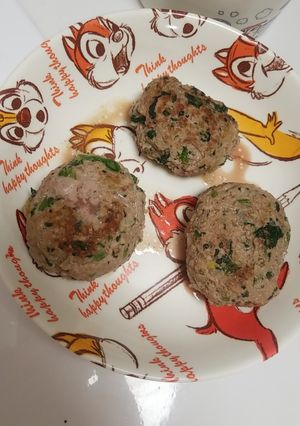 ほうれん草ハンバーグ-レシピのメイン写真