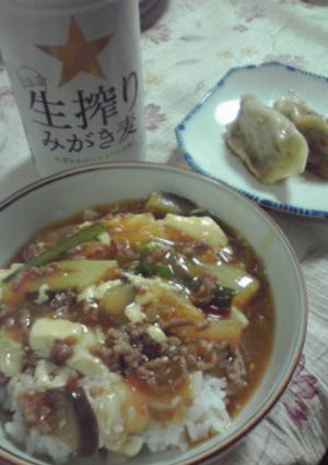 ぐうたらマーボー豆腐（２人分）-レシピのメイン写真
