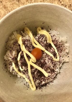 ゆかりマヨごはん-レシピのメイン写真