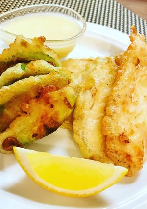 鶏胸肉とアボカドのレモンフリッター-レシピのメイン写真
