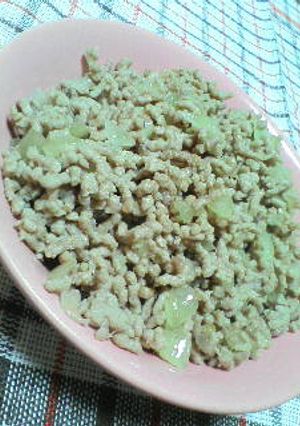 美味しい塩そぼろの保存方法☆-レシピのメイン写真