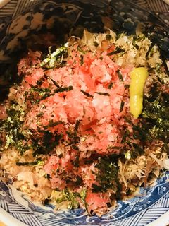 マグロのたたき丼●かつお節&わさび醤油-レシピのメイン写真