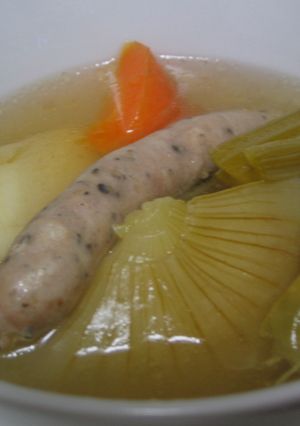 圧力鍋★とりハムのスープでポトフ-レシピのメイン写真