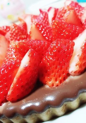 生チョコタルトいちごのせ-レシピのメイン写真