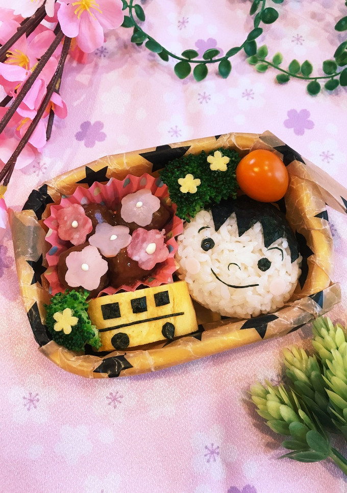 キャラ弁♡ボクと幼稚園バス-レシピのメイン写真
