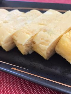 ねぎ入り甘塩っぱい卵焼き-レシピのメイン写真