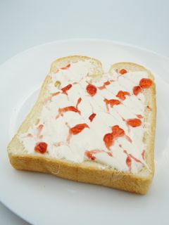ホイップマリームで、マーブルトースト-レシピのメイン写真