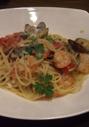地中海の風味たっぷりパスタ-レシピのメイン写真