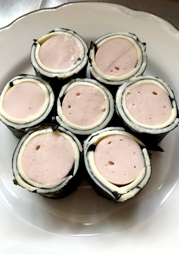 お弁当に♡魚肉ソーセージとチーズのり巻き-レシピのメイン写真