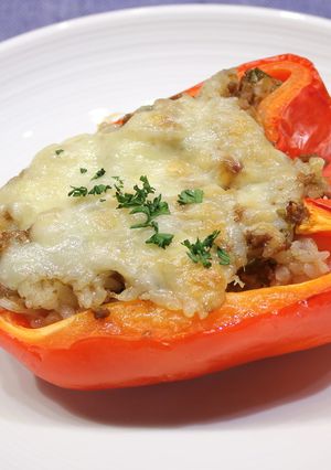 始末の一品 カレードリアのパプリカ焼き-レシピのメイン写真