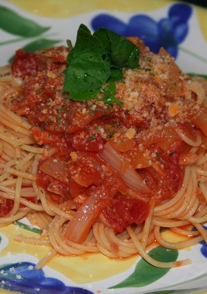 簡単おいしい♪ツナトマトパスタ-レシピのメイン写真