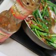 牛肉のスィートチリソース炒め