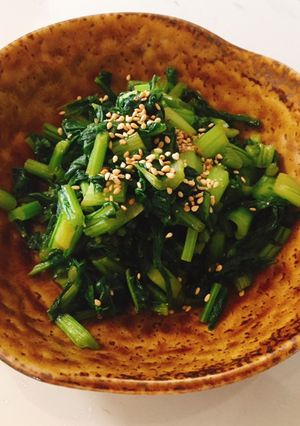 常備菜に♬ カブの葉の甘辛炒め-レシピのメイン写真