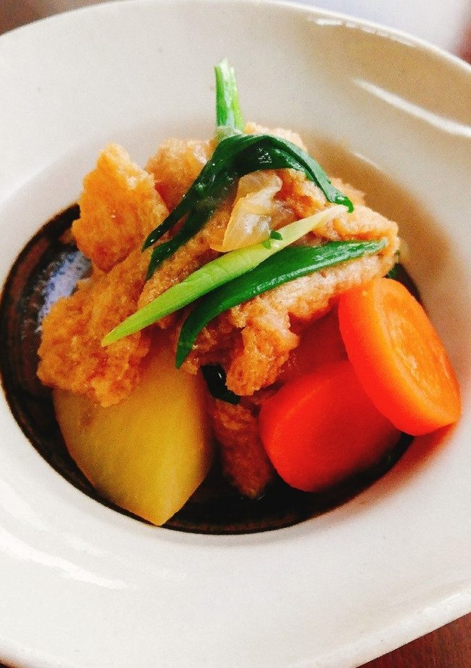 じゃが芋と油揚げのほっこり煮物-レシピのメイン写真