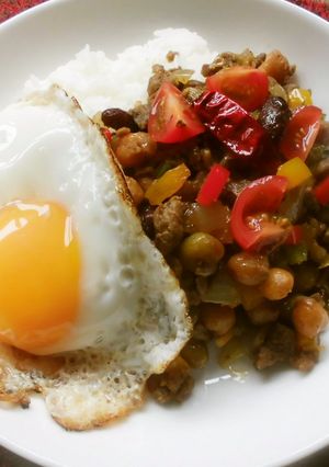 豆のドライカレー♫-レシピのメイン写真
