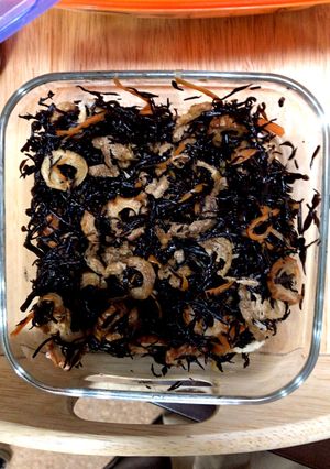 レンジでつくるうちのひじき煮-レシピのメイン写真