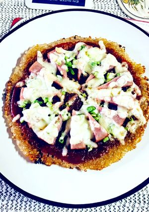 酢飯でピザ-レシピのメイン写真