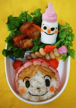 あかちゃんまんとみるくぼうやのおべんとう-レシピのメイン写真