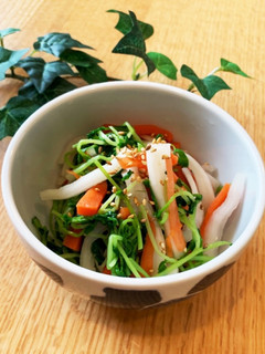 豆苗の浅漬け-レシピのメイン写真