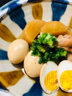 圧力鍋で簡単♬手羽元と大根のホロホロ煮込-レシピのメイン写真