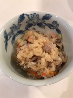 焼豚と長ネギの炊き込みご飯-レシピのメイン写真