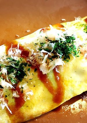 簡単 もやしとキャベツの和風とんぺい焼き-レシピのメイン写真