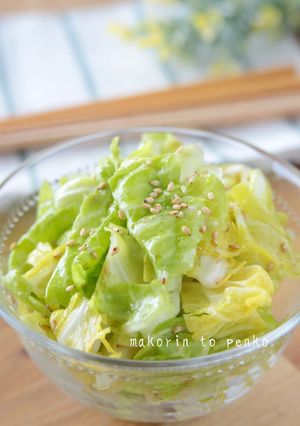 春キャベツで＊旨塩やみつきキャベツ-レシピのメイン写真