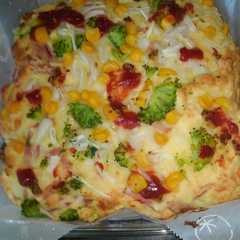 ホットケーキミックスの惣菜パン-レシピのメイン写真