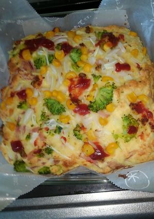 ホットケーキミックスの惣菜パン-レシピのメイン写真