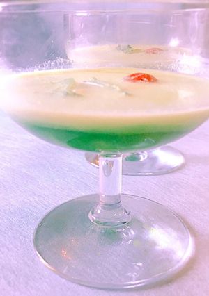 ほうれん草とマリームの冷製スープ-レシピのメイン写真