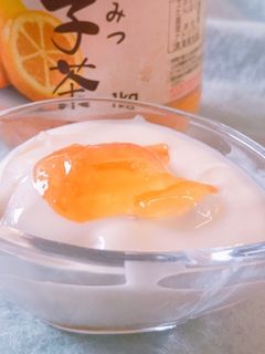 柚子茶蜂蜜ヨーグルト-レシピのメイン写真