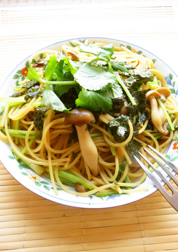 ☺簡単♪しめじと三つ葉の和風パスタ☺-レシピのメイン写真