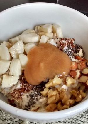 ドイツ人ティーネの朝ご飯：オートミール粥-レシピのメイン写真