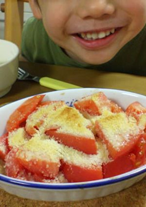 トマト焼き-レシピのメイン写真