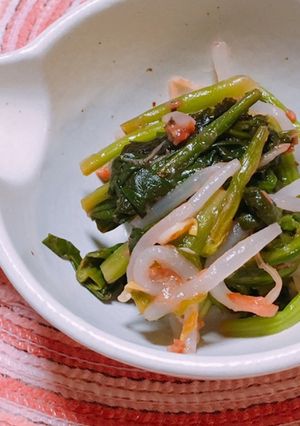 白だしで作るほうれん草と梅の和え物-レシピのメイン写真