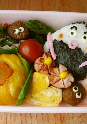 こにぎりくんお弁当-レシピのメイン写真