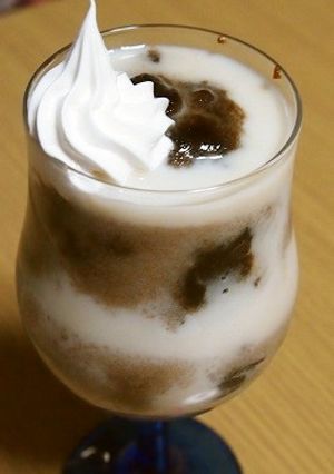 コーヒーゼリーのマリーム乗せ-レシピのメイン写真