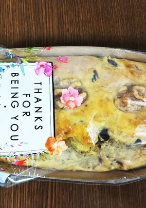 具だくさん♡チョコとドライフルーツケーキ-レシピのメイン写真