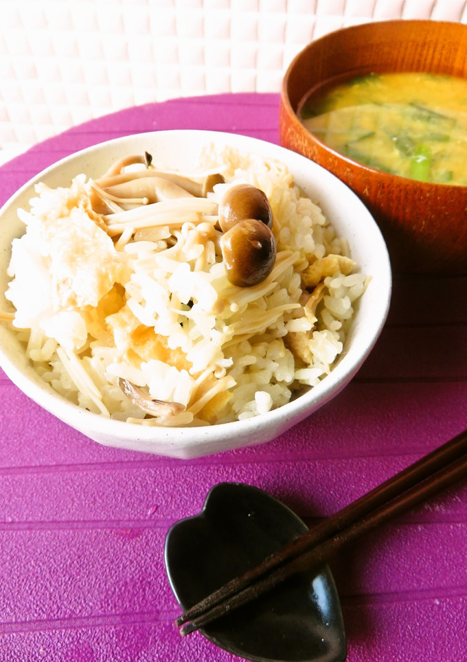 ☺白だしで簡単♪炊飯器できのこのおこわ☺-レシピのメイン写真